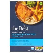 Morrisons The Best Beer Batter Cod 250g