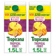 Tropicana Tropical Fruit Juice 2x 1.5L