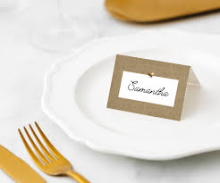 Manor Road Place Card Linen Honeycombe 45pk