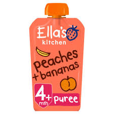 Ellas Kitchen Stage 1 Peach Banana 120g