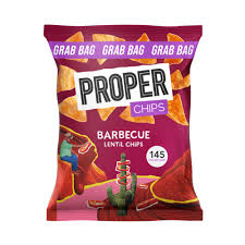 Properchips Barbeque Lentil Chips 31g