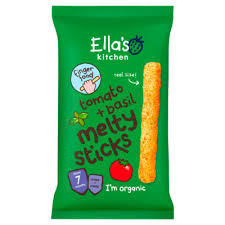 Ellas Kitchen Tomato & Basil Melty Sticks 17g