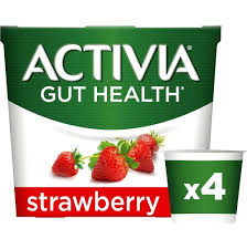 Activia Strawberry 4 x 115g