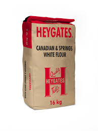 Heygates Canadian Springs White Bread Flour 16kg