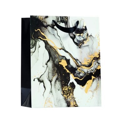 Simon Elvin Gift Bag Large Black Marble