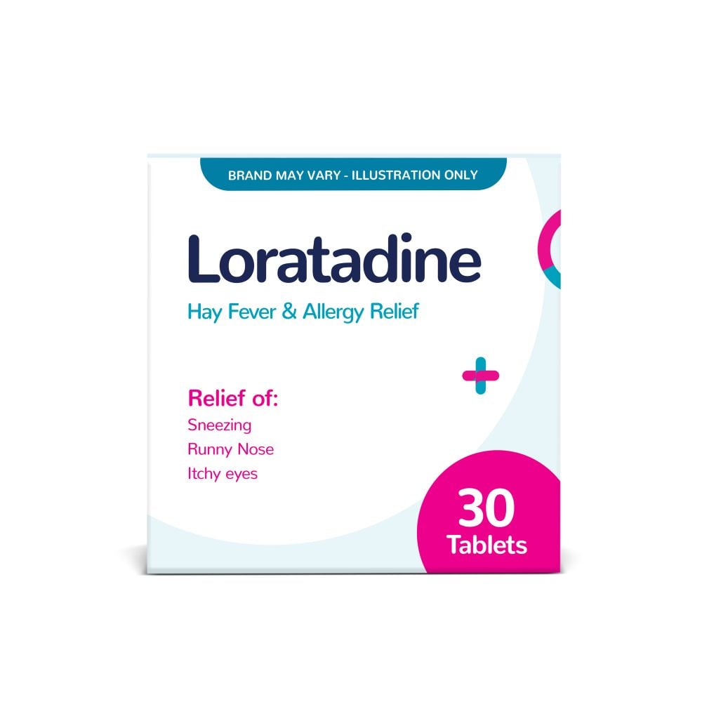 Loratadine Tablets 10mg 30 Tabs