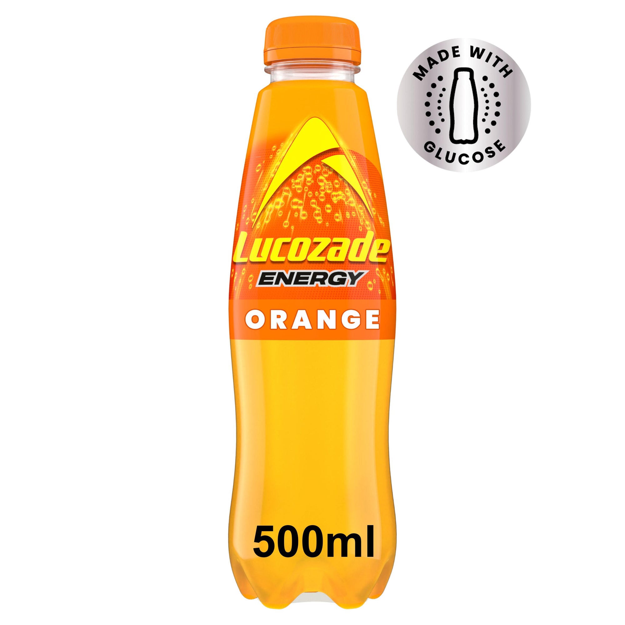 Lucozade Energy Drink Orange Flavour 500ml