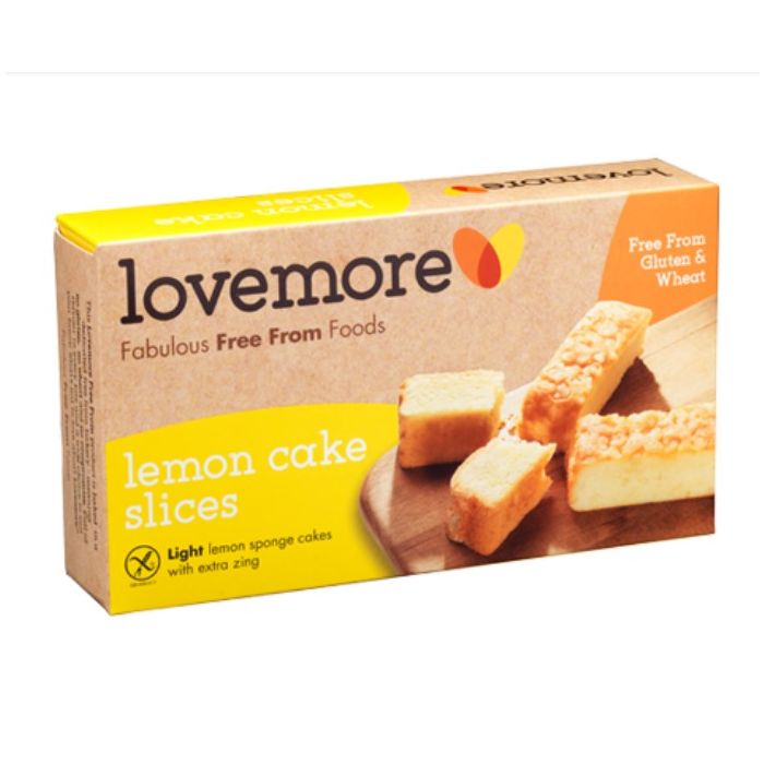 Lovemore Iced Lemon Cake Slices 5pack