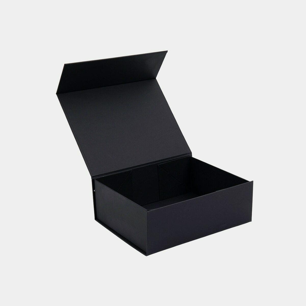 Black Magnetic Folding Gift Box, large