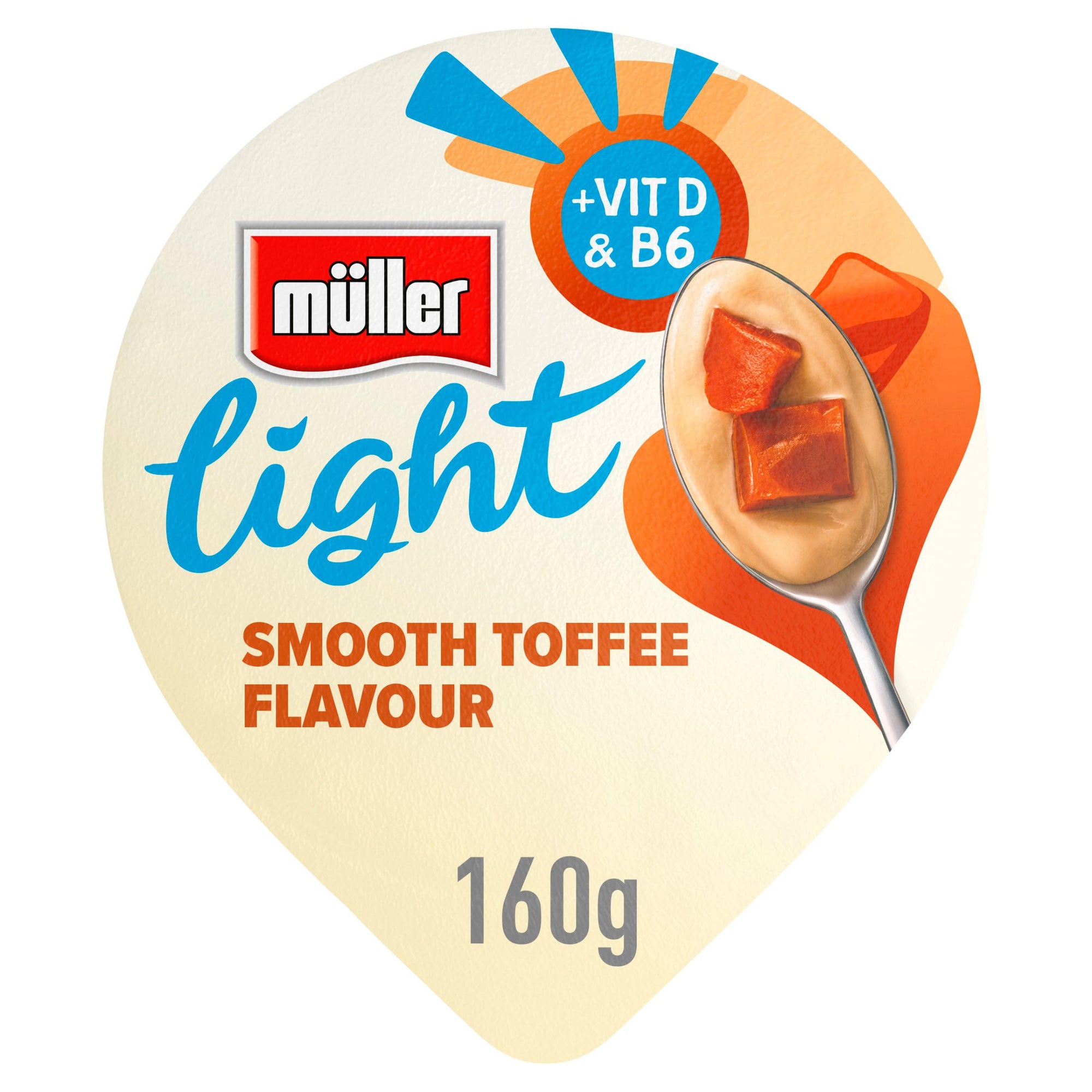 Muller Light Toffee Yogurt 160g