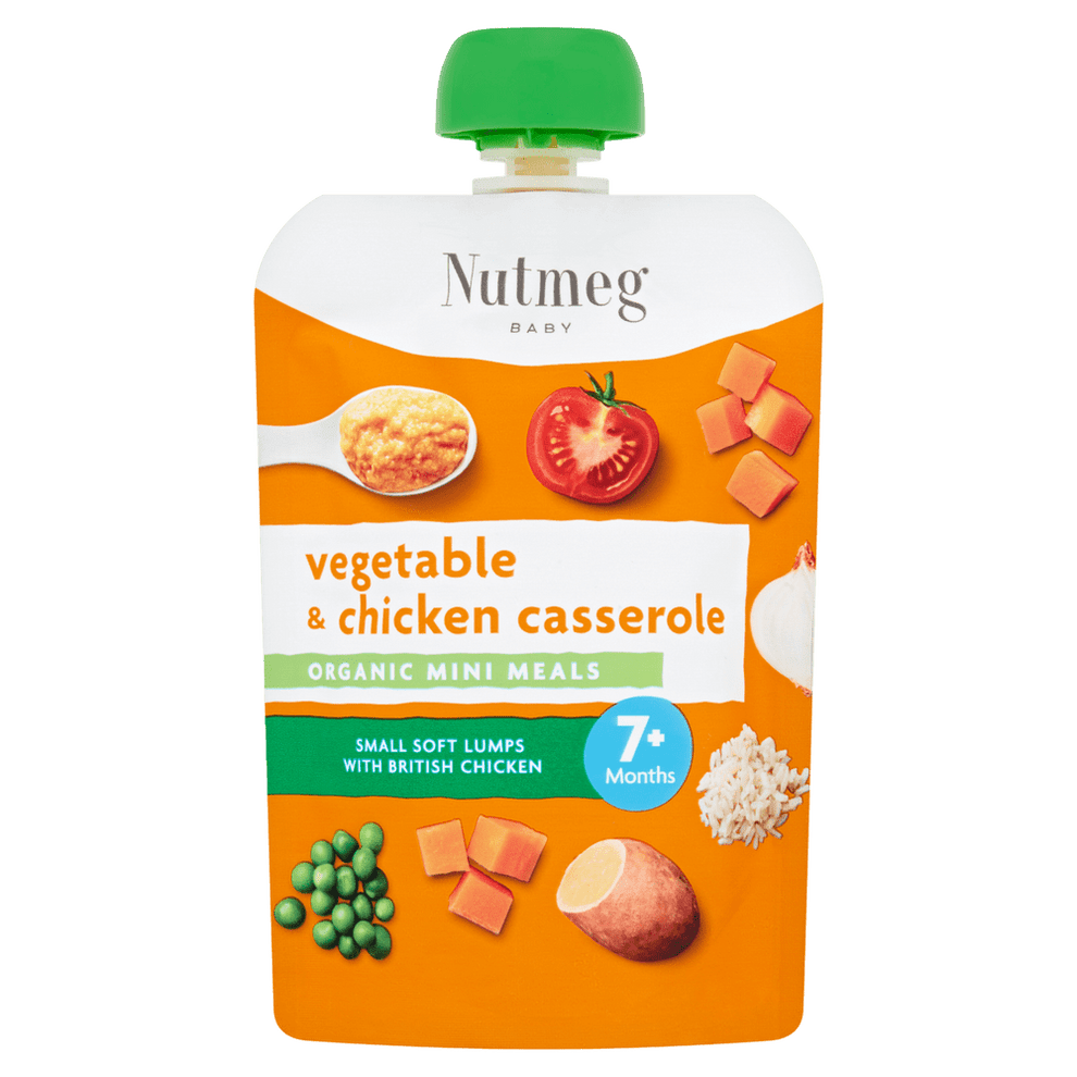 Nutmeg Vegetable Chicken Casserole 7 Months 130g
