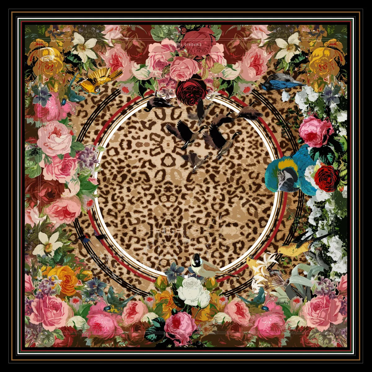 Emporio Fiore Silk Scarf 492 BEAUREGARD