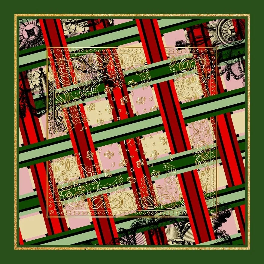 Emporio Fiore Silk Scarf 349 Arbor 65x65