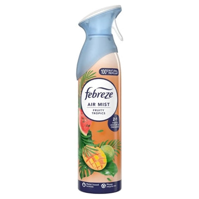 FEBREZE AIR FRESHENER FRUITY TROPICS 185ML PK8