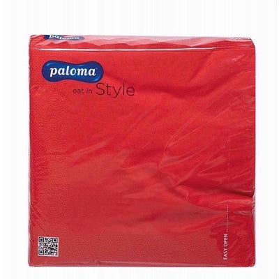 Red 2PLY Napkins 50pk