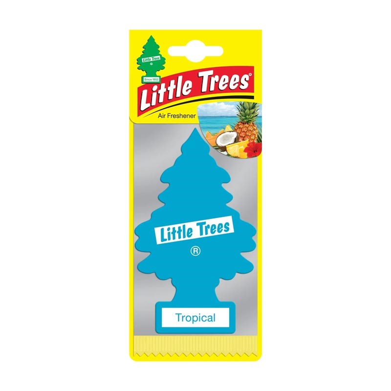 LITTLE TREES CAR FRESHENER TROPICAL