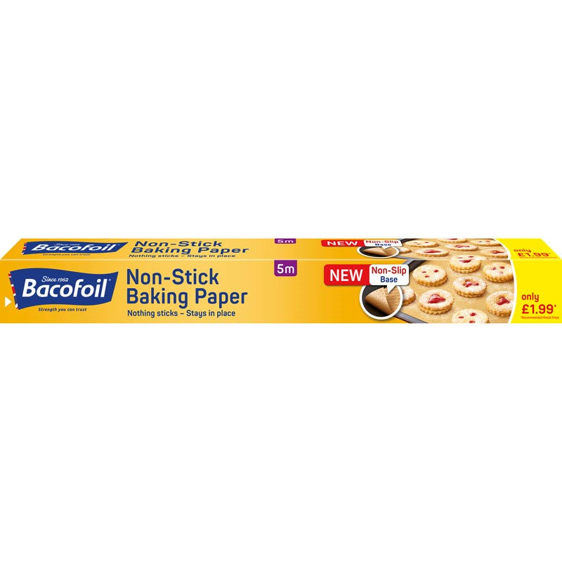 Bacofoil Baking Paper Non Stick 380mm x 5m