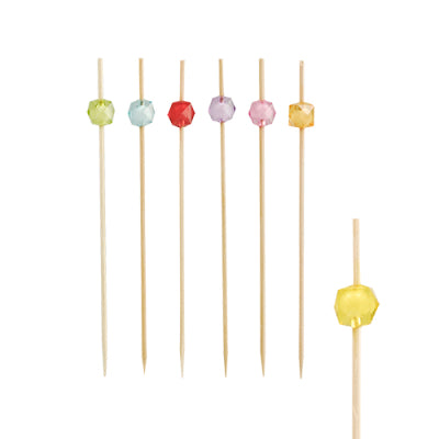 Papstar Fingerfood  Coloured Skewers 12cm 100pk