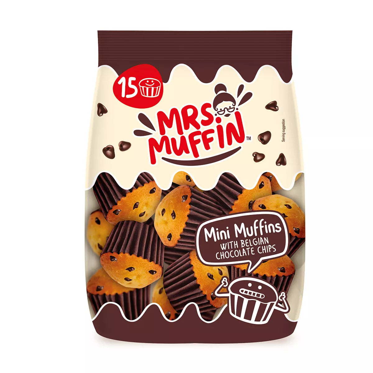 Mrs Muffins Mini Chocolate Muffins 225g