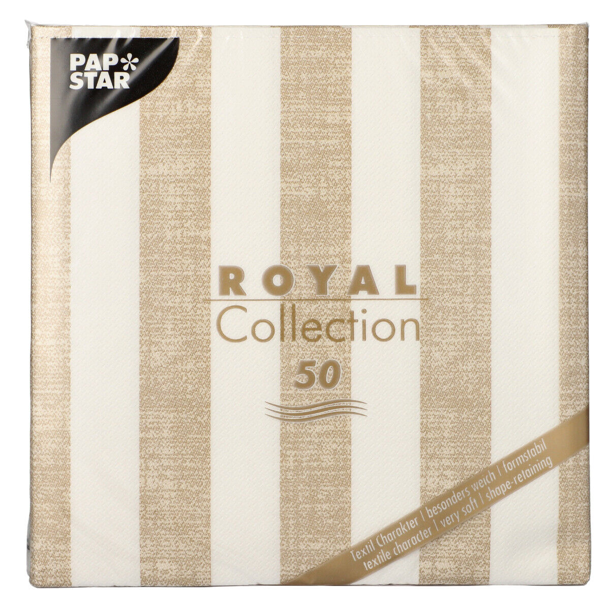 Royal Collection Napkins Sand Lines 50pk