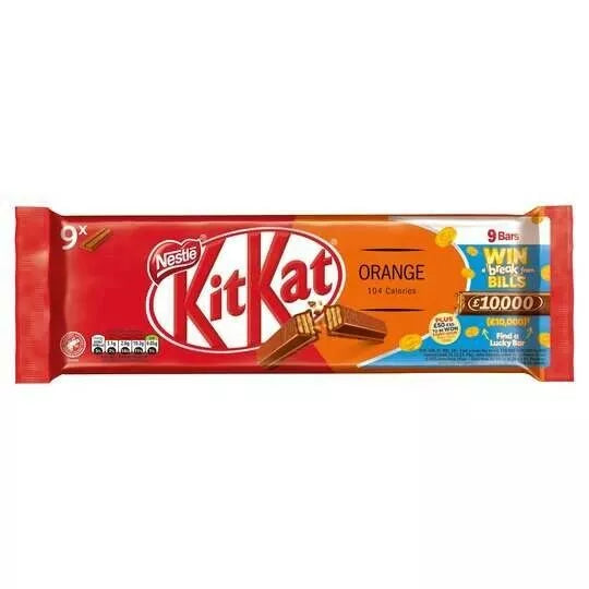Kit Kat Orange 9pk 186.3g