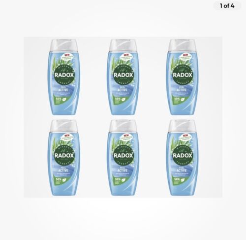 BULK Radox Shower Gel Feel Active 225ml x6