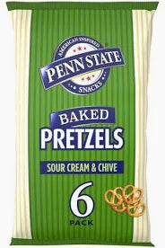 Penn State Sour Cream & Chive Pretzels 6pk