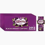 BULK Ribena Blackcurrant 24x250ml