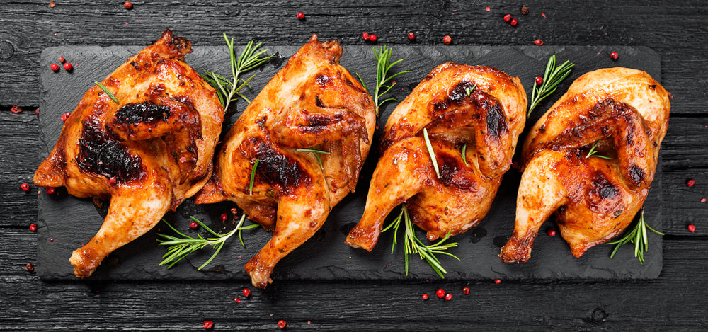 Half Spatchcock Chicken - BBQ