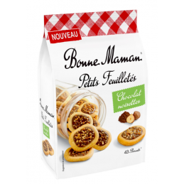 Bonne Maman Petits Feuillete Hazelnut Chocolate