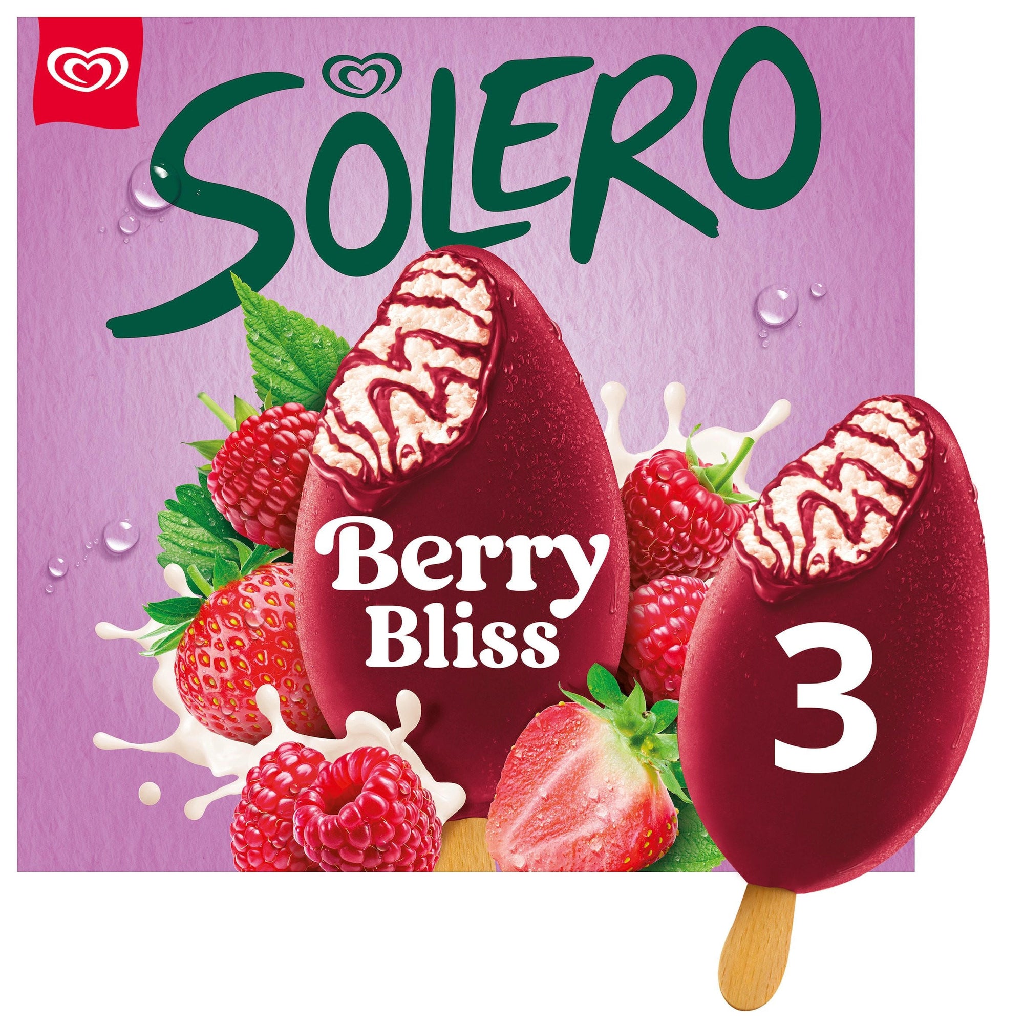 Solero Redberries 3 x 90ml