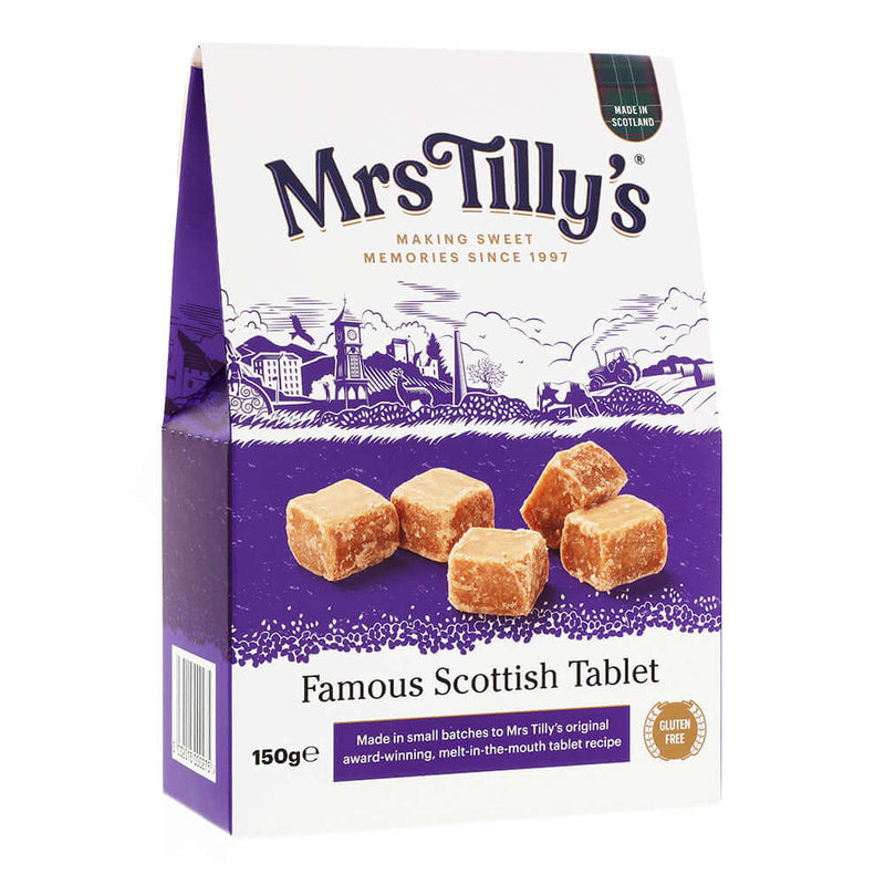 Mrs Tillys Famous Scottish Tablet Gift Box 150g