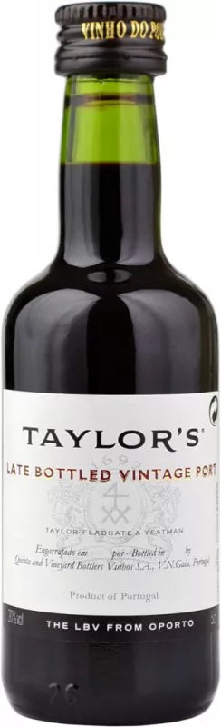 Taylor's Bottled Vintage Port 2019 Miniatures 3x 5cl