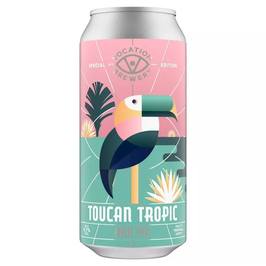 Vocation Brewery Toucan Tropic Ddh Ipa 440ml 6.7%