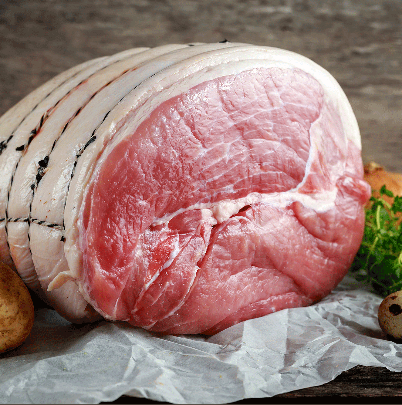 Brakes PM Gammon Quarter Joint 2kg approx (price per kg)