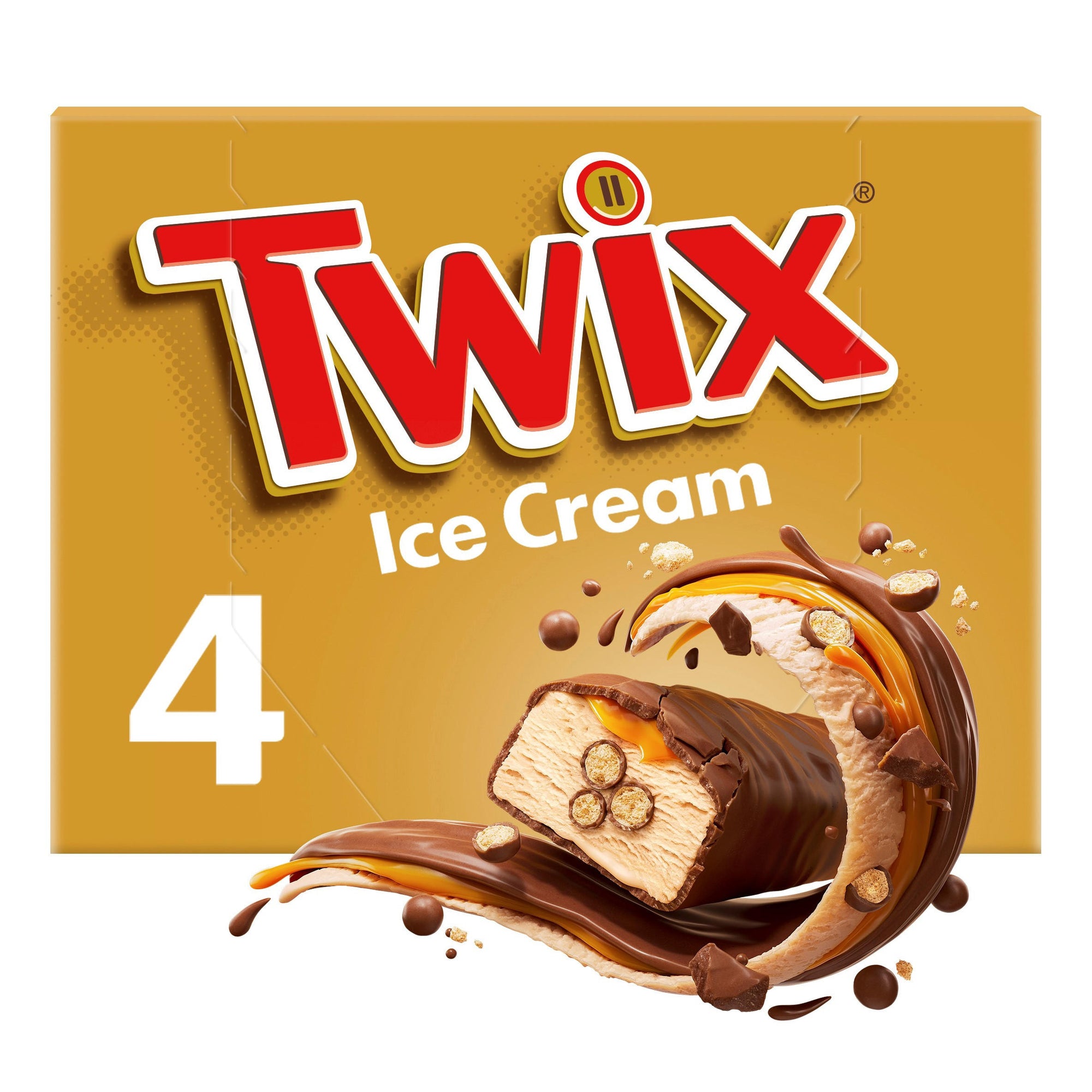 Twix 4 Ice Cream Bars