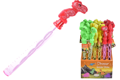 Dinosaur Bubble Wand (Asstd Colours)