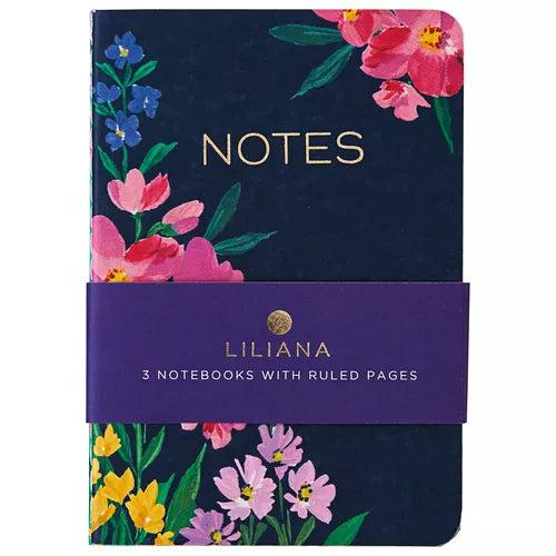 DBV Liliana A6 Notebook Set 3pk