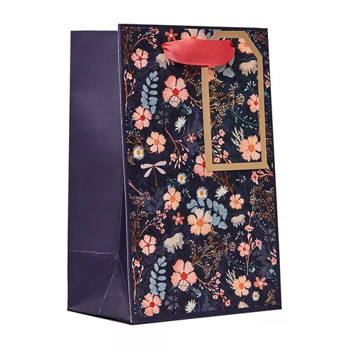 DBV Gift Bag Small Midnight Madness Floral