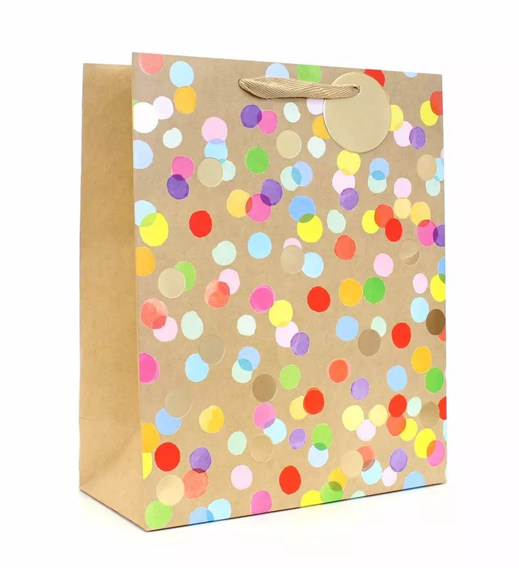 Gift Bag Large Dots