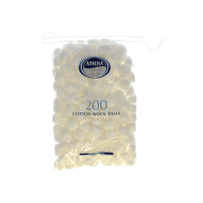 Athena Cotton Balls White 200pk