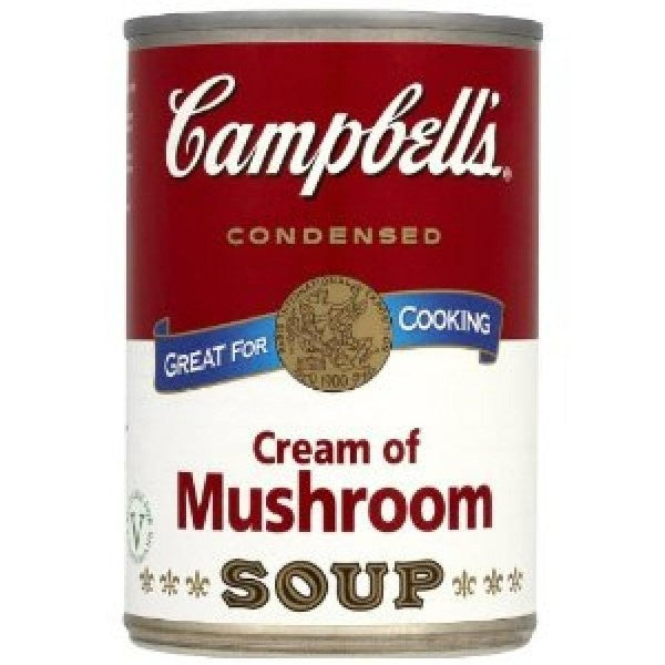 Campbell Condensed Soup Cream Of Mushroom 295G
