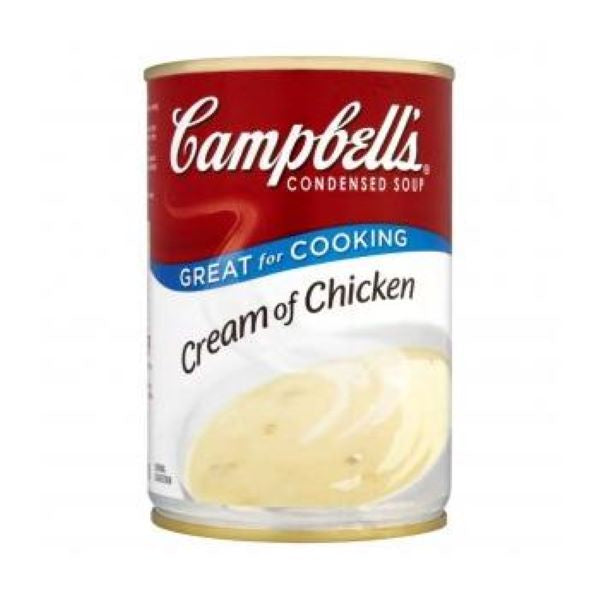Campbell Condensed Soup Cream Of Chicken 295G