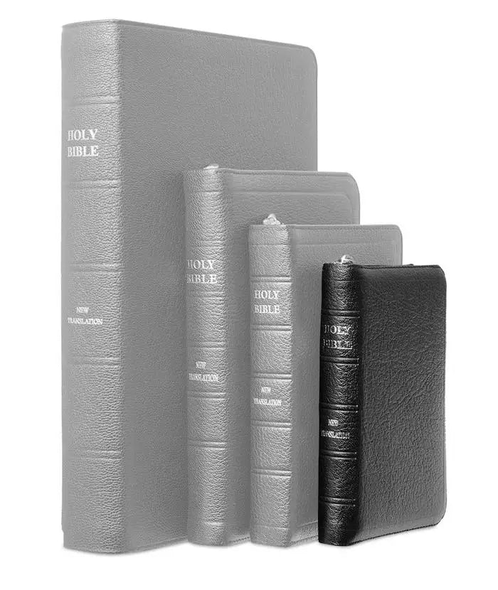 JNDarby pocket Bible with zip 2018 maps (Bonded Leather)