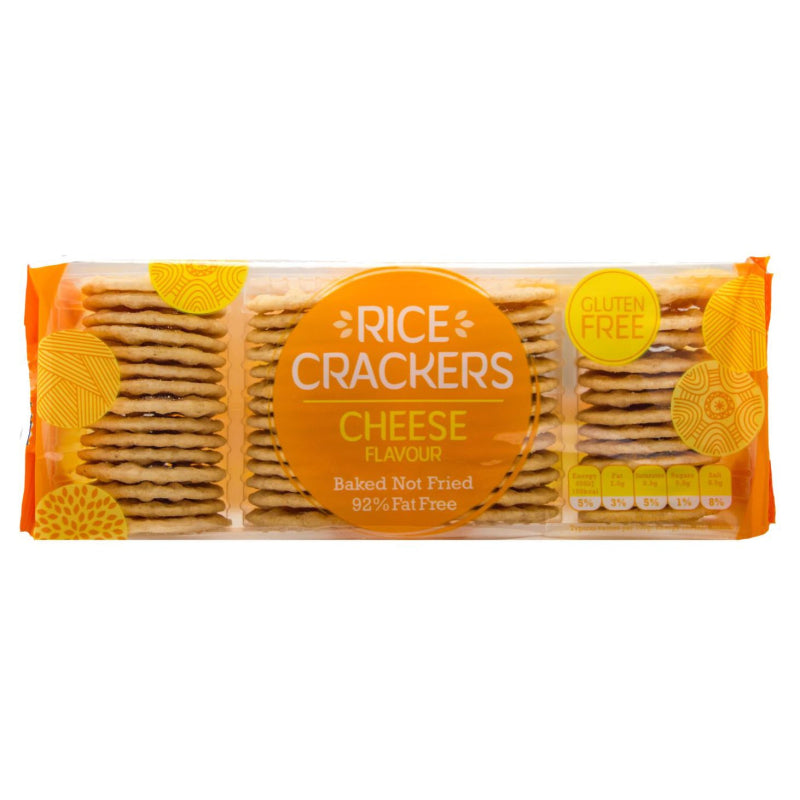 Rice Crackers Cheese 100g