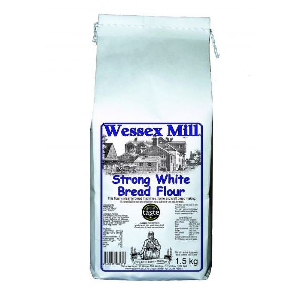 Wessex Mill Strong White Bread Flour 1.5kg.