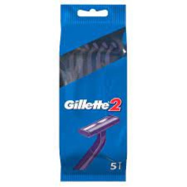 Gillette2 Disposable Razors 5pk