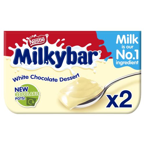 Nestle MilkyBar Dessert 2 x 65g