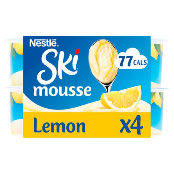 Nestle Ski Mousse Lemon Meringue 4X60G