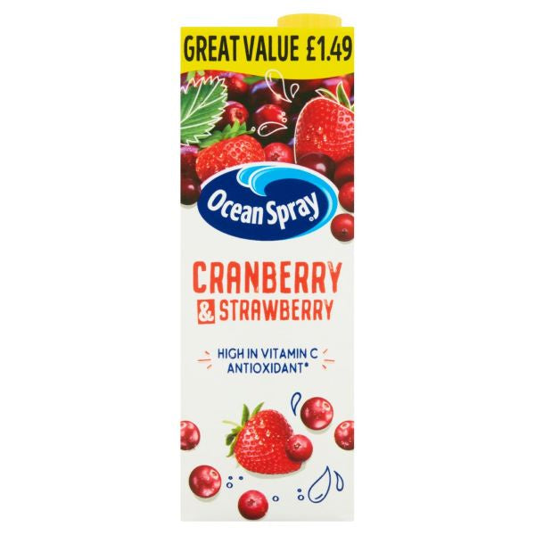 Ocean Spray Cranberry & Strawberry PMP 1.69